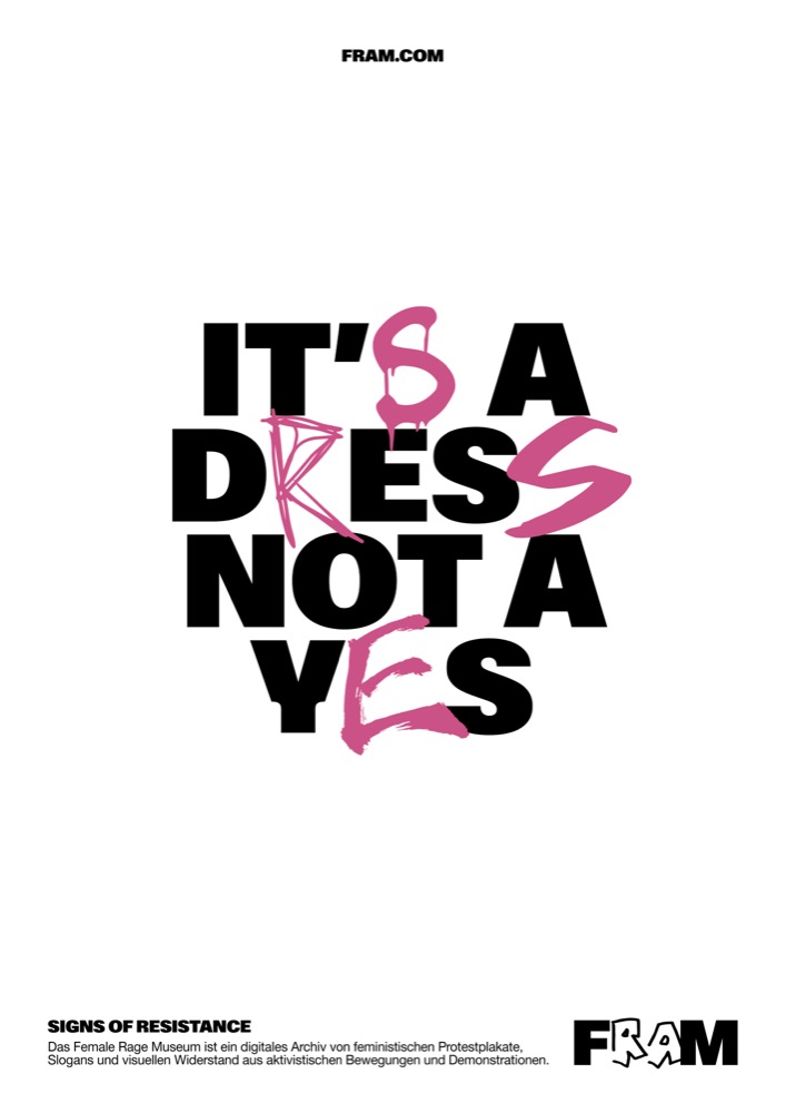 It's a dress not a yes