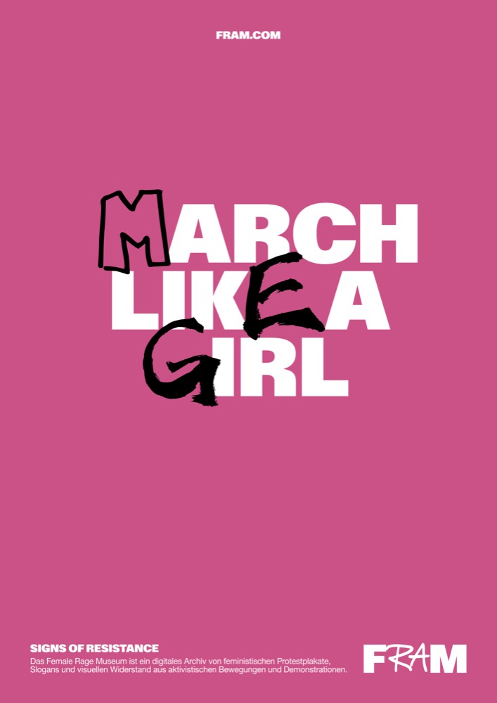 March like a girl